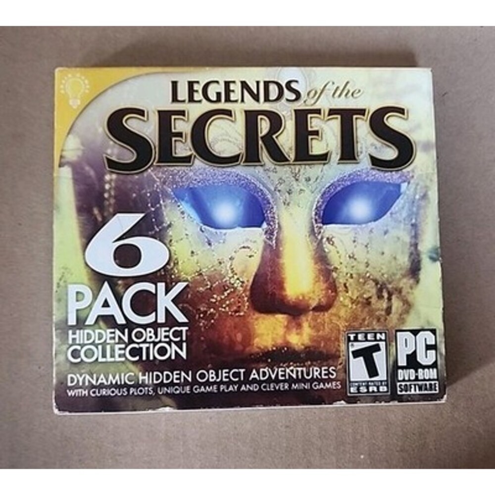 Legends of the Secrets 6 Pack Hidden Object Collection PC DVD-ROM ESRB